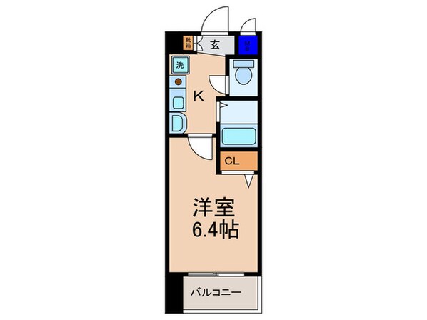 エイペックス京都新京極Ⅰ(902）の物件間取画像